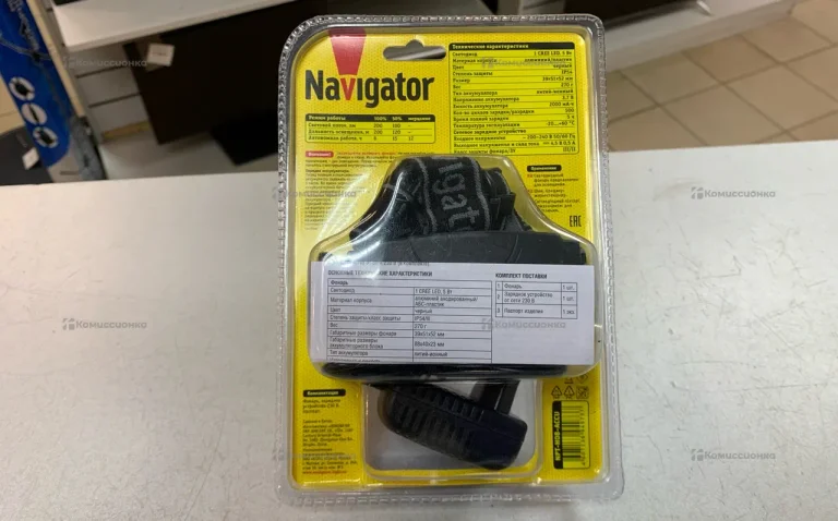 Аккумуляторный светодиодный фонарь Navigator