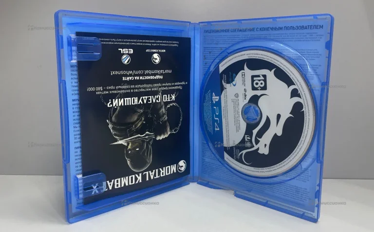 Диск PS4 Mortal Combat X