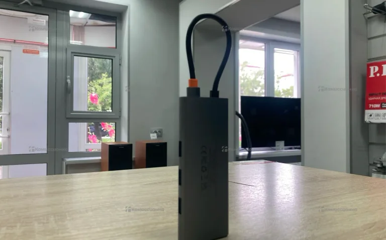 Хаб Baseus Metal Gleam Series 6-in-1 Type-C HUB D