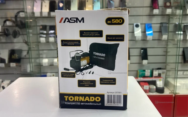 Компрессор автомобильный Tornado AC580