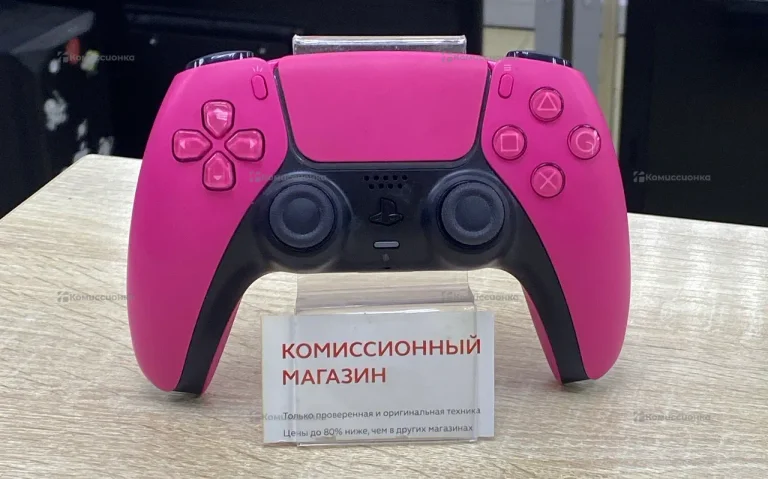 джойстик PS5 розовый