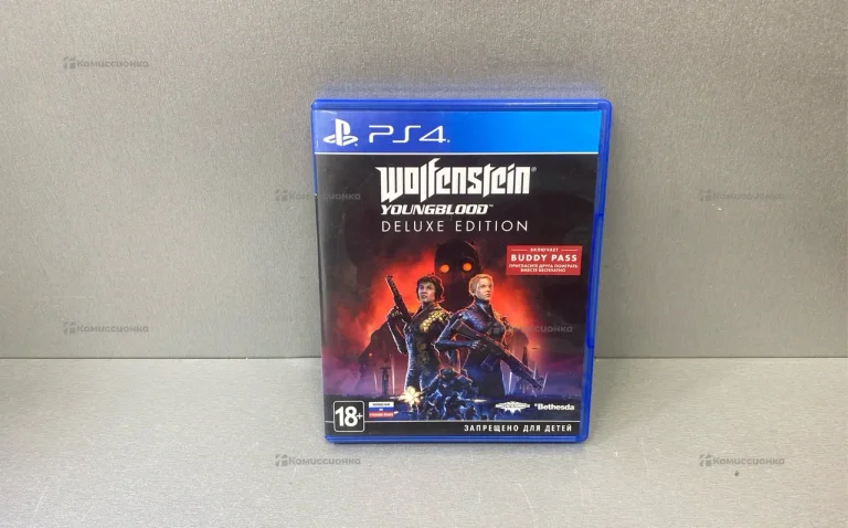 PS4. диск wolfenstein youngblood