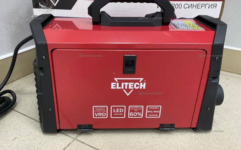 Elitech сварочный аппарат Иса 200 синергия