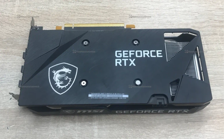 Видеокарта RTX 3060TI 8GB исполнение MSI