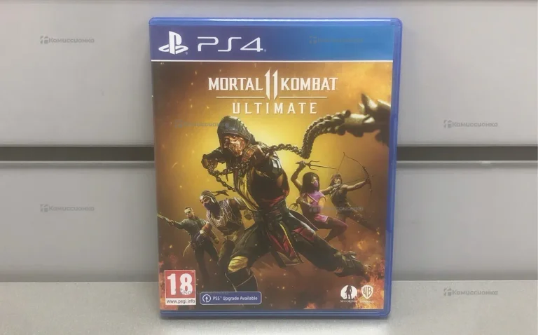 PS4. Диск Mortal Kombat 11 ultimate