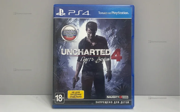 Диск PS4 Uncharted 4