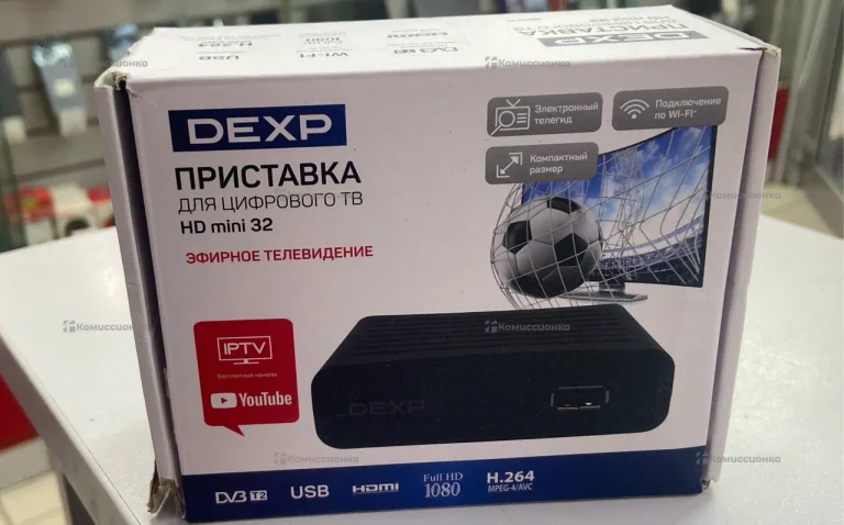 Цифровая ТВ приставка  DEXP