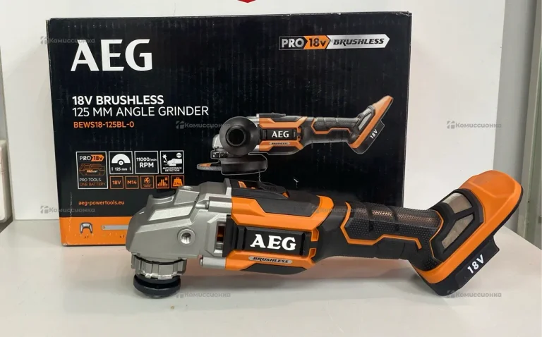 Акамуляторная УШМ AEG BEWS 18-125BL-0