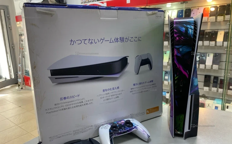игровая приставка PS 5 с дисководом