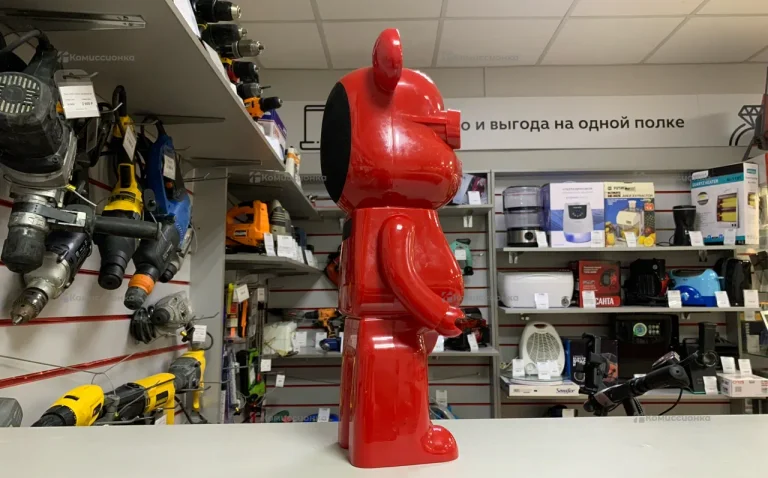 Колонка красный  медведь