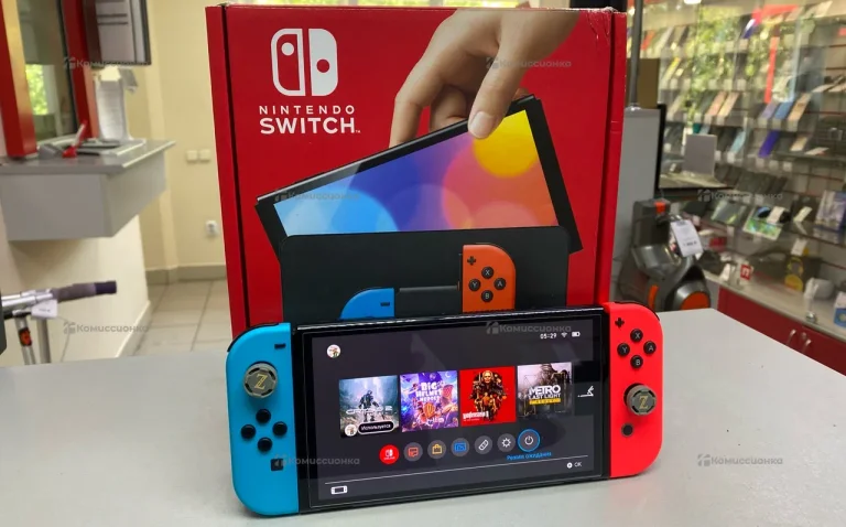 Приставка Nintendo Switch Oled 64GB прошитая
