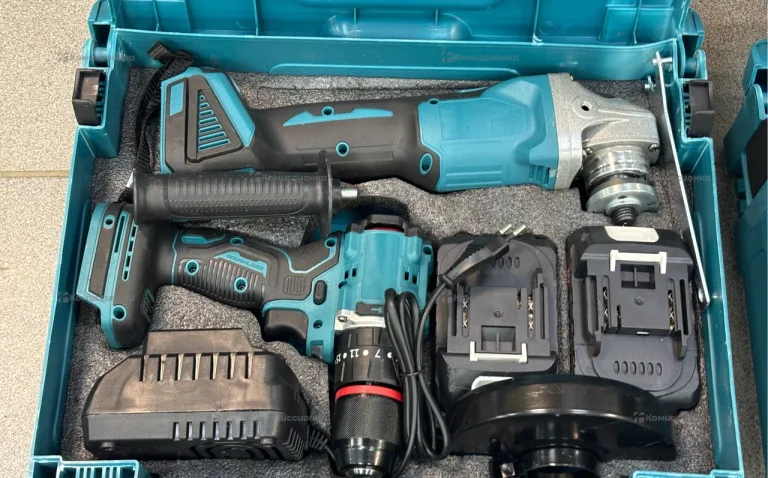 Набор 2 в 1 УШМ+Шуруповерт Makita