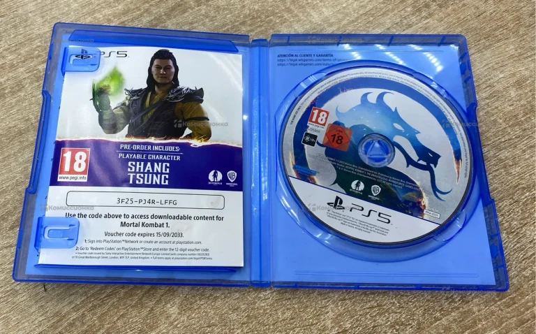 Диск для PS5 Mortal Kombat