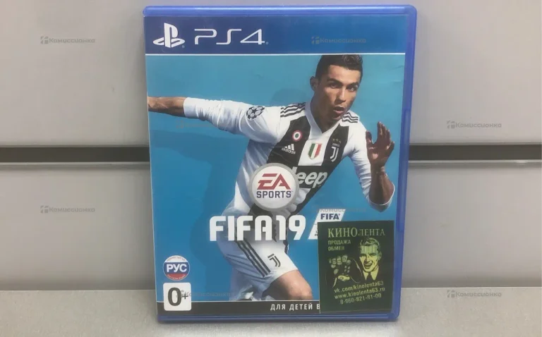 PS4. Диск FIFA 19