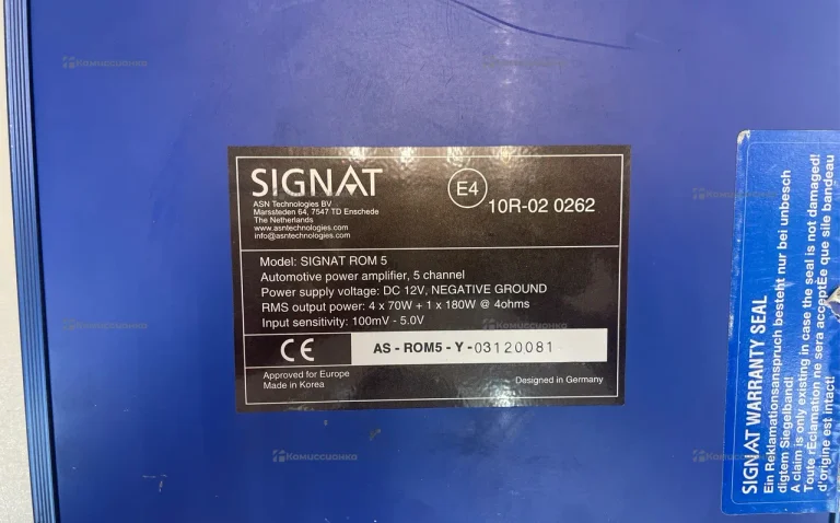 Усилитель  SIGNAT ROM 5