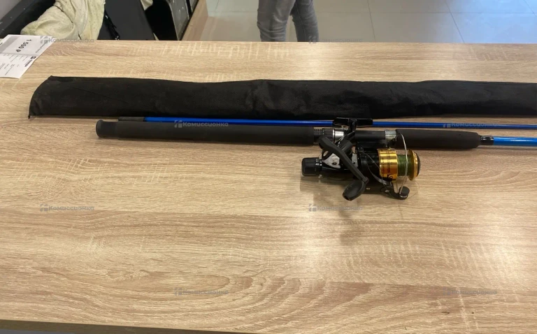 Спиннинг Crocodile 240 + катушка Cabra CB40A