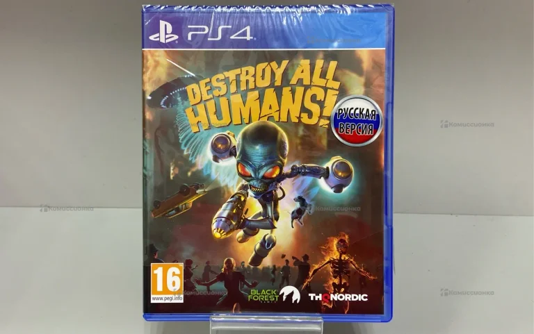 PS4. Диск Destroy ALL Humans