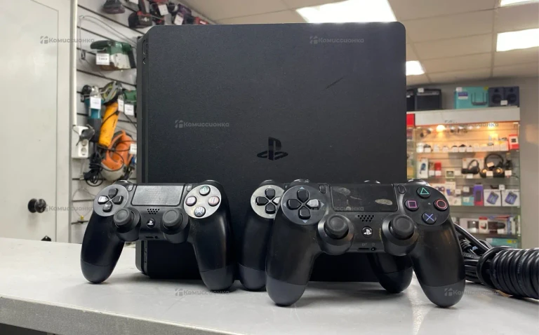 Приставка PS4. Slim 4 1TB