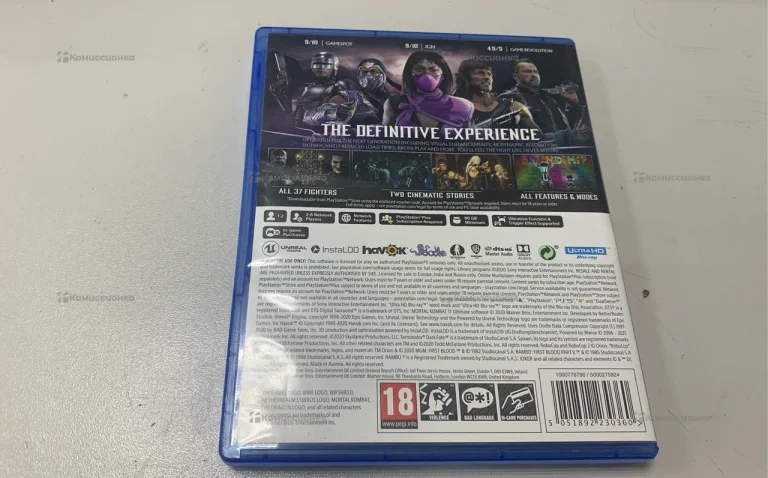 PS5 Диск PS5 Mortal Kombat 11