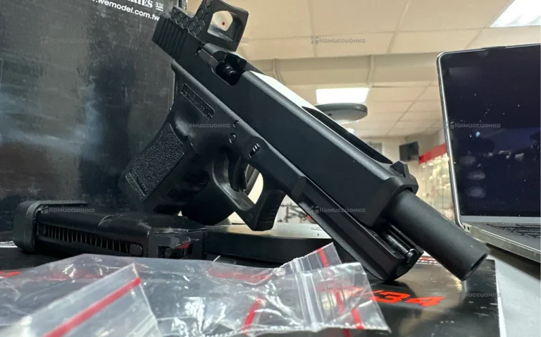 Страйкбольный пистолет WE Glock 34 Gen 3 (6 мм, G