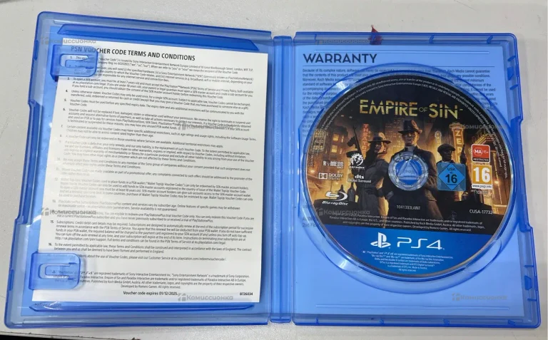 Sony PlayStation  Empire of sin