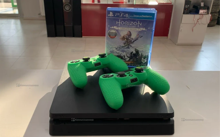 Приставка PS4. Игровая приставка PS4 slim 1Tb