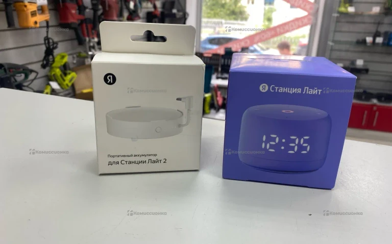 Колонка Яндекс станция мини 2 с powerbank