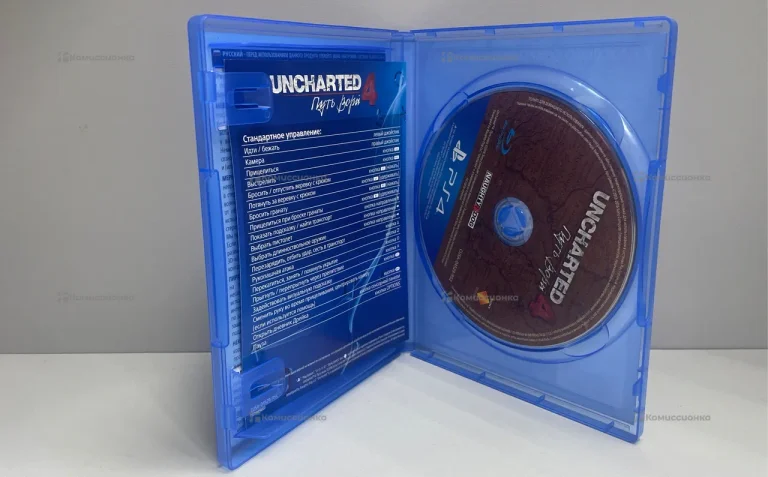 Диск PS4 Uncharted 4