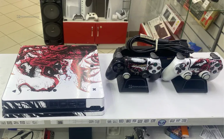 Приставка PS4. Игровая приставка PS4 slim 512gb