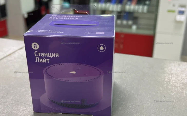 Колонка Яндекс Станция Лайт