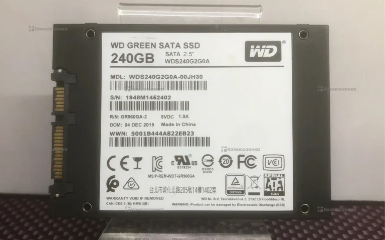 Жесткий диск  WD 240gb