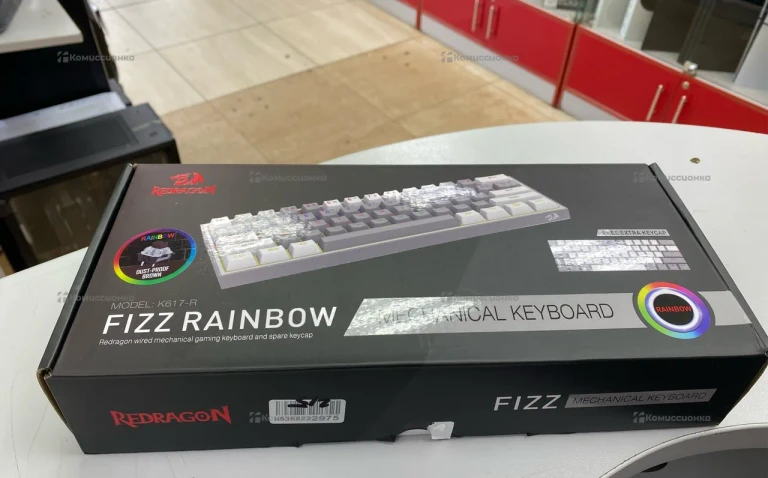 Клавиатура RedDragon k617-r розовая