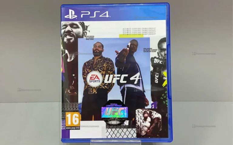 PS4. Диск UFC 4