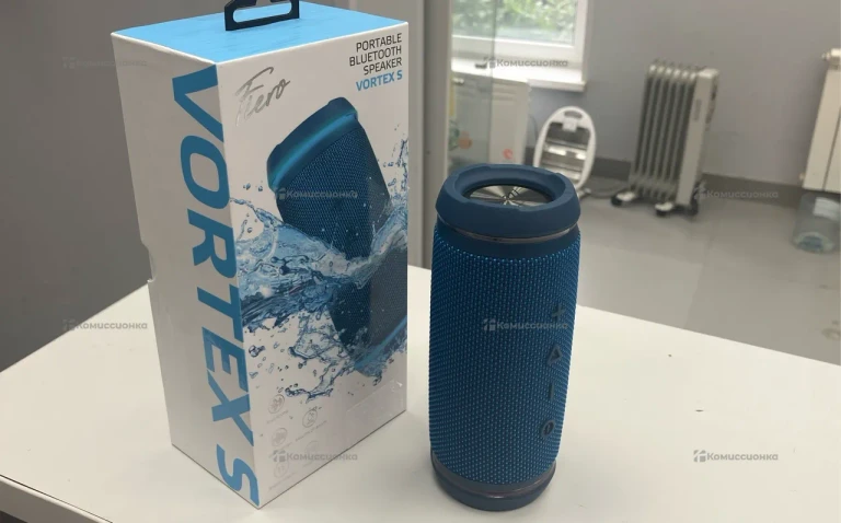 Колонка  fiero vortex s голубая