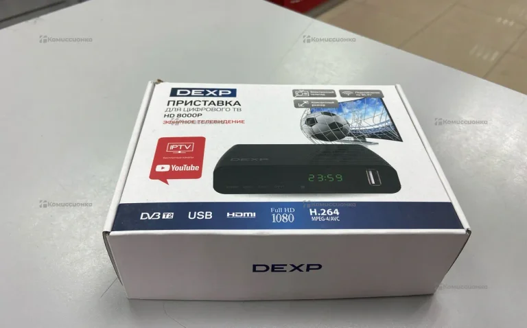 Тв-приставка DEXP