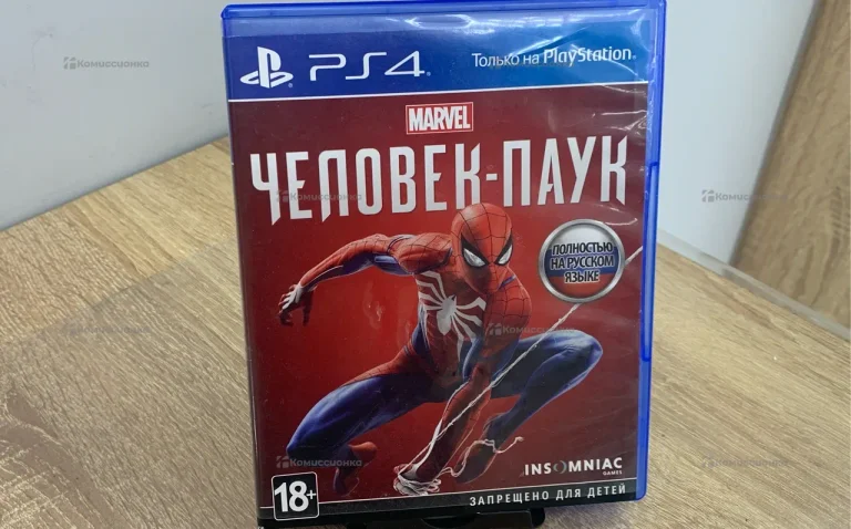 PS4. диск для PS4 человек-паук