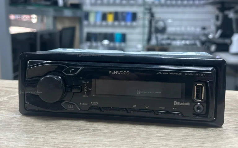 Автомагнитола  KENWOOD KMM-BT34