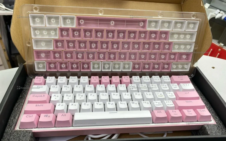 Клавиатура  RedDragon k617-r серая