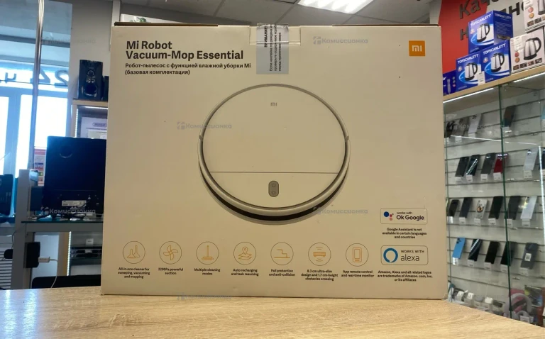 Робот пылесос mi robot vacuum-mop essential