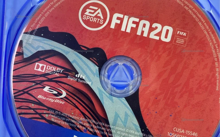 Диск для PS4 FIFA 20