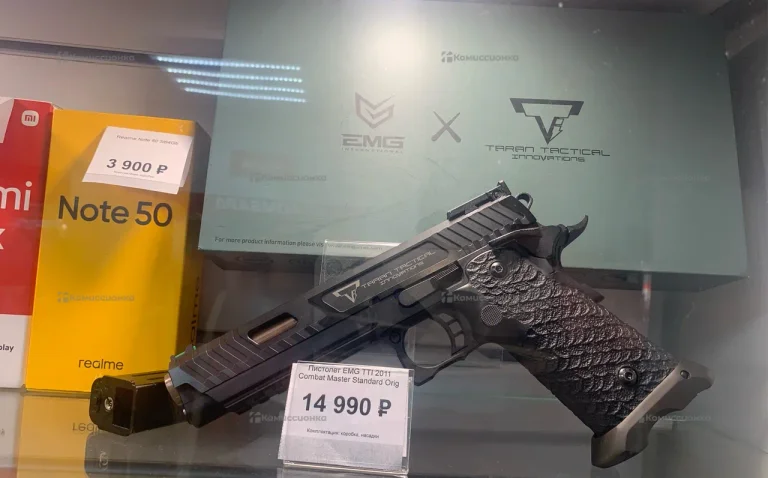 Пистолет EMG TTI 2011 Combat Master Standard Orig