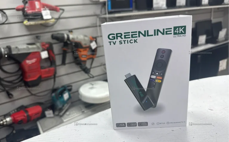 Тв приставка Greenline 4k