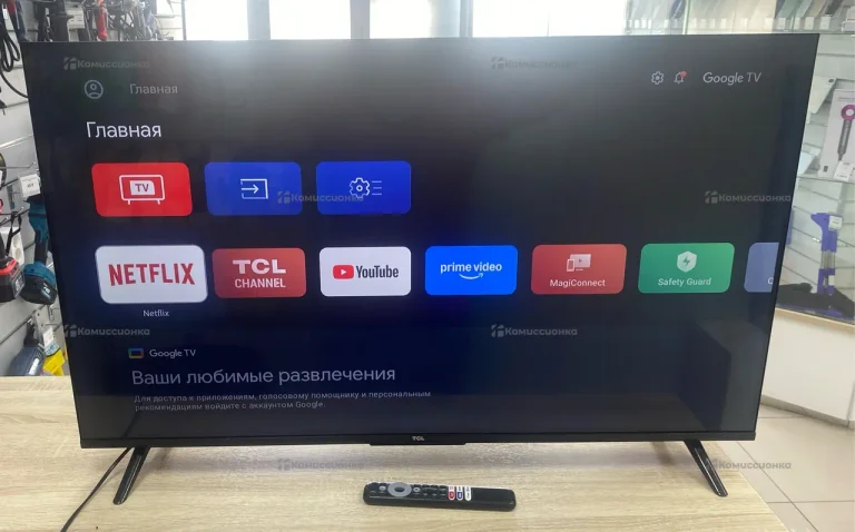 Телевизор TCL, Телевизор TCL 43P637