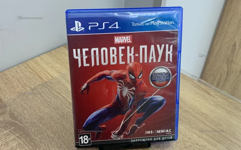 PS4. диск для PS4 человек-паук