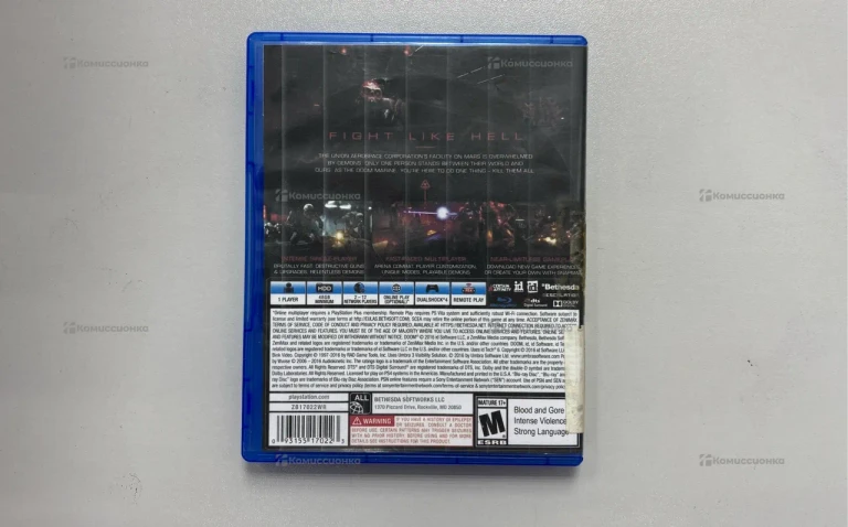 PS4. Диск DOOM.