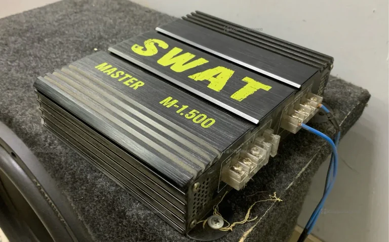 Сабвуфер Machete + Усилитель Swat M-1.500