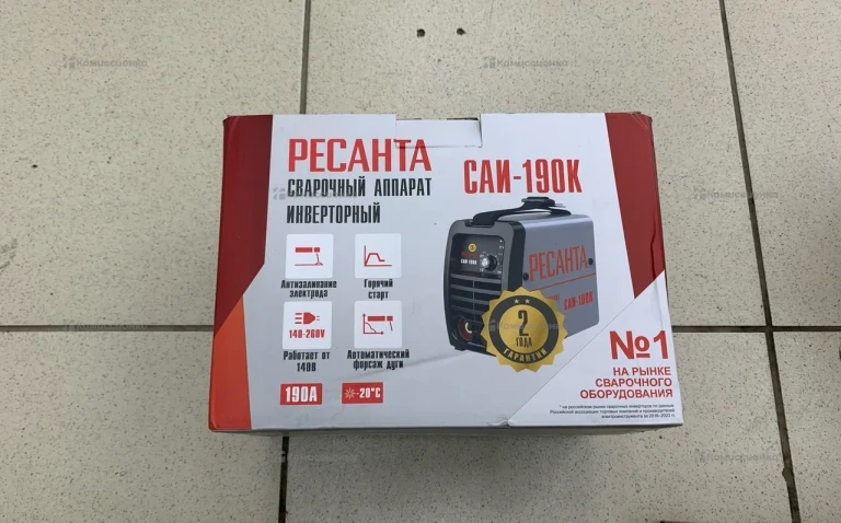 Сварочный аппарат Ресанта САИ-190К 6/28
