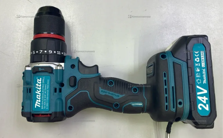 Шуруповерт Makita 24V реп.бесщеточный ударный с набором