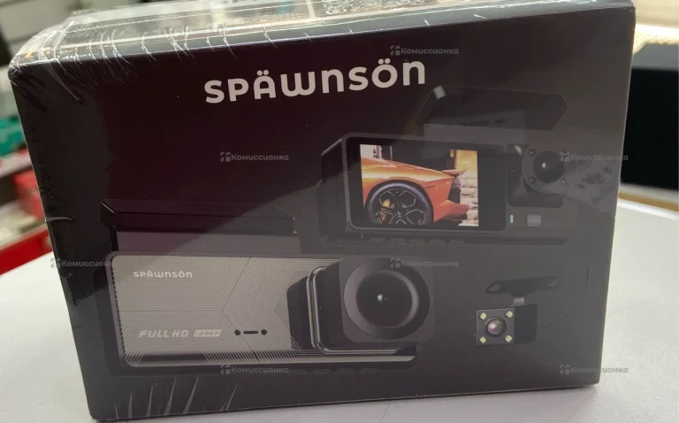 Видеорегистратор Spawnson WiFi 3 камеры
