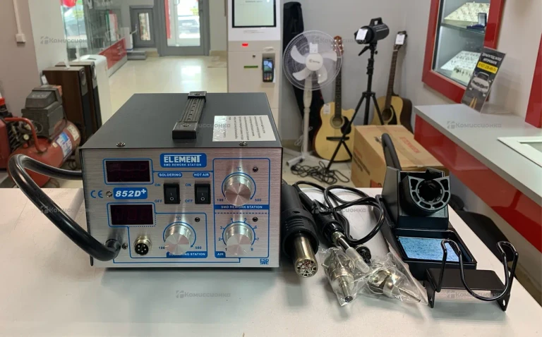 Паяльная станциия Elemebt 852D+